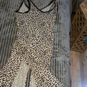 Nicole Miller Animal Print Dress